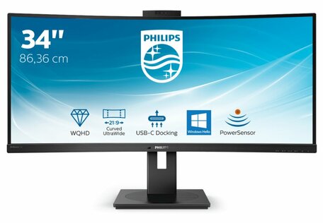 Philips P Line 346P1CRH/00 LED display 86,4 cm (34